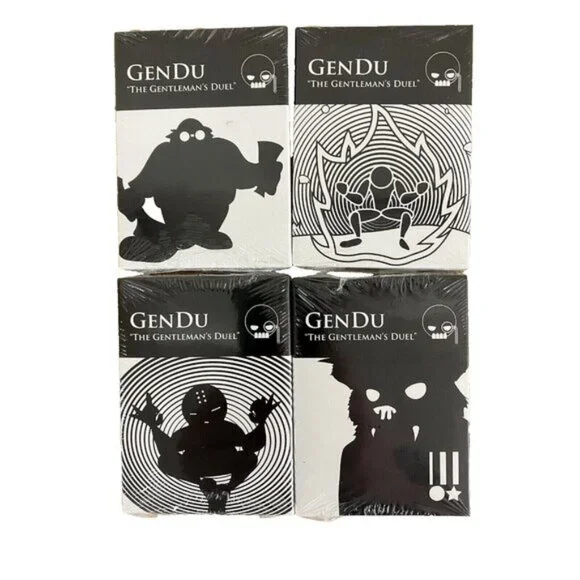 GenDu The Gentleman's Duel Card Game 4 Booster Packs Gen Du TCG Sealed - Picture 1 of 1